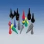 Box of 400 coloured otoscope tips 4mm 