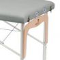 Ecopostural massage table with cable lock system and adjustable height C3311