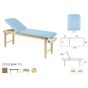 Ecopostural wooden massage table C3122