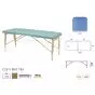 Ecopostural adjustable height massage couch, with tendor cable  C3211