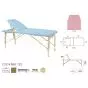 Ecopostural adjustable height portable massage cable table, C3214M61