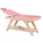Table de massage fixe en bois Ecopostural C3270 hauteur fixe