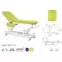 Ecopostural 2 section table, with circular rail foot control C3551