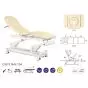 Electric Massage Table with peripheral bar Ecopostural C5579