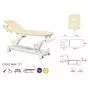Electric Massage Table in 2 parts with peripheral bar Ecopostural C5583