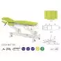 Hydraulic massage table 3 plans with armrest Ecopostural C5731