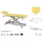 Electric Massage Table in 2 parts with peripheral bar Ecopostural C7946