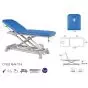 Electric Massage Table in 2 parts with peripheral bar Ecopostural C7952