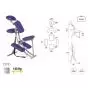 Ecopostural  massage chair ALU T2701