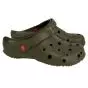 Dark green men's Globule clogs