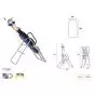 Ecopostural inversion table (or bench) T1500N