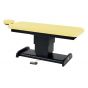 Ecopostural Wenge wood electric table, with central height adjusting tower Ecopostural C6101W