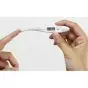 Digital thermometer with flexible tip FTF