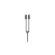 Hartmann tuning fork with fixed weight C-128