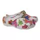 Big flower women's Globule clogs 