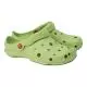 Light green women's Globule clogs  