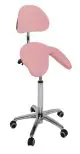 Ecopostural PONY saddle stool with chromium-plated base Ecopostural S3661