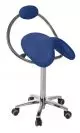 Ecopostural PONY saddle stool with chromium-plated base Ecopostural S5662