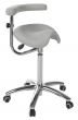 Ecopostural DERBY stool with chromium-plated base and backrest Ecopostural S5673