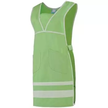 Chasuble Femme MELIE 8CHC00PC Vert pomme/Blanc