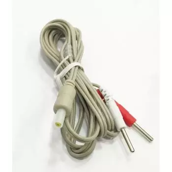 Câble de connexion gris G3330 pour electrostimulateur Globus