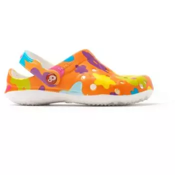 Flower power children's Globule clogs