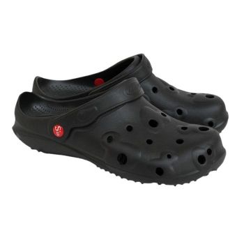 Black men's Globule clogs