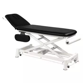 Electric Massage Table in 2 parts with armrests Ecopostural C7534