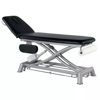 Electric Massage Table in 2 parts with armrests Ecopostural C7934