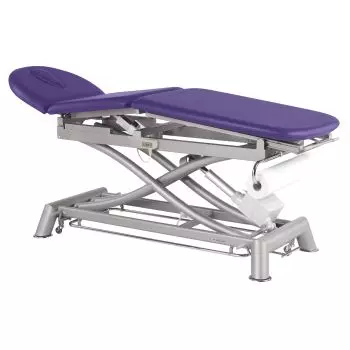 Electric Massage Table in 3 parts with peripheral bar Ecopostural C7921