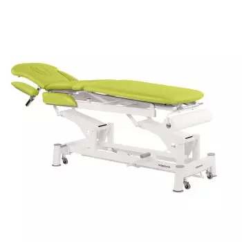 Hydraulic massage table 3 plans with armrest Ecopostural C5731