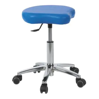 Ecopostural swivel stool with chromium-plated base Ecopostural S4640