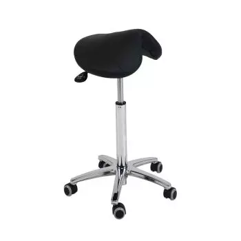 Ecopostural PONY saddle stool with chromium-plated base Ecopostural S3630