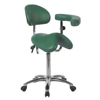 Ecopostural PONY saddle stool with chromium-plated base Ecopostural S5664
