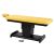 Ecopostural Wenge wood electric table, with central height adjusting tower Ecopostural C6101W