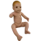 Infant model without umbilical cord
