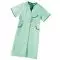 Women's scrub jacket with short sleeves, CEA