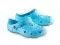 Sky blue women's Globule clogs  