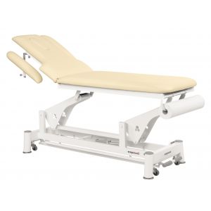 Electric Massage Table in 2 parts with peripheral bar Ecopostural C5583