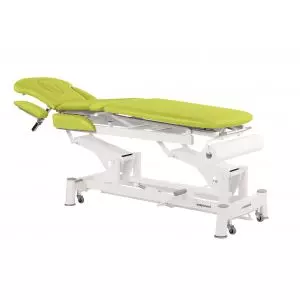 Hydraulic massage table 3 plans with armrest Ecopostural C5731