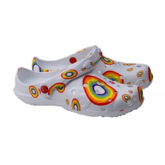 Rainbow  women's Globule clogs 