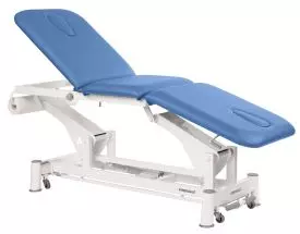 Ecopostural C5547 3-section electric table with peripheral bar