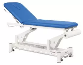 Ecopostural C5552 2-section electric massage table with peripheral bar