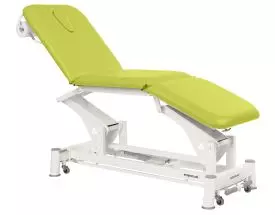 Ecopostural C5557 3-section electric table with peripheral bar