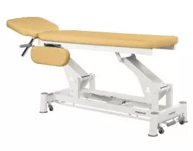 Ecopostural C5535 2-section peripheral bar electric table with armrests
